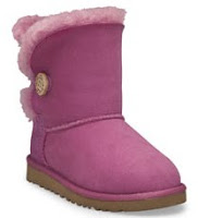 Ugg Kids Bailey Button Raspberry Rose
